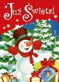 Okładka książki Już Święta! Kolorowanka z naklejkami