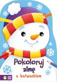 Okładka książki Pokoloruj zimę z bałwankiem