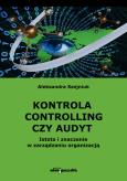 Okładka książki Kontrola controlling czy audyt.