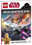 Okładka książki Lego Star Wars Wielkie Galaktyczne Bitwy