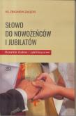 Okładka książki Słowo do nowożeńców i jubilatów