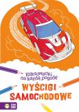 Okładka książki Kolorowanki na każdą pogodę Wyścigi samochodowe