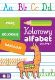 Okładka książki Kolorowy alfabet. Zeszyt 1