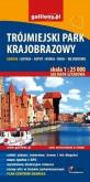 Okładka książki Mapa sztabowa - Trójmiejski Park Krajobrazowy