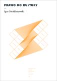 Okładka książki Prawo do kultury