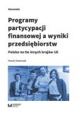 Okładka książki Programy partycypacji finansowej a wyniki przedsiębiorstw