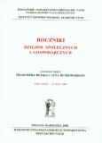 Opakowanie Roczniki dziejów społecznych i gospodarczych