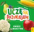Okładka książki Uczę się i przyklejam. Owoce i warzywa