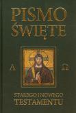 Okładka książki Pismo Święte Starego i Nowego Testamentu czarne