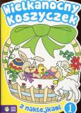 Okładka książki Wielkanocny koszyczek z naklejkami 1