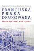 Okładka książki Francuska prasa drukowana