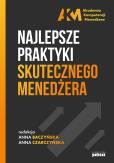 Okładka książki NAJLEPSZE PRAKTYKI SKUTECZNEGO MENEDŻERA