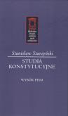 Okładka książki Studia konstytucyjne