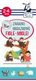 Okładka książki ZAGADKI OBRAZKOWE FIGLE-MIGLE KAPITAN NAUKA
