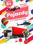 Okładka książki POJAZDY ZESZYT Z NAKLEJKAMI
