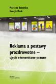 Okładka książki Reklama a postawy prozdrowotne