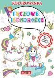 Okładka książki TĘCZOWE JEDNOROŻCE KOLOROWANKA