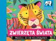 Okładka książki ZWIERZĘTA ŚWIATA MODELE 3D DO KOLOROWANIA