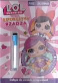 Okładka książki L.O.L Suprise! Pisz i ścieraj. Dziewczyny rządzą