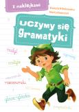 Okładka książki UCZYMY SIĘ GRAMATYKI Z NAKLEJKAMI