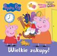 Okładka książki WIELKIE ZAKUPY ŚWINKA PEPPA MAGICZNE OBRAZKI