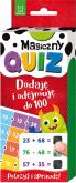Okładka książki DODAJĘ I ODEJMUJĘ DO 100 MAGICZNY QUIZ