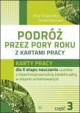 Okładka książki Podróż przez pory roku z kartami pracy cz.3
