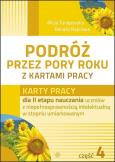 Okładka książki Podróż przez pory roku z kartami pracy cz.4