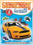 Okładka książki SAMOCHODY ŚWIATA CZĘŚĆ 1 ALBUM Z NAKLEJKAMI