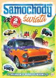 Okładka książki SAMOCHODY ŚWIATA CZĘŚĆ 2 ALBUM Z NAKLEJKAMI