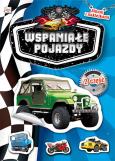 Okładka książki WSPANIAŁE POJAZDY CZĘŚĆ 2 ALBUM Z NAKLEJKAMI