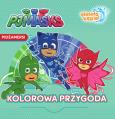 Okładka książki KOLOROWA PRZYGODA PJMASKS PIDŻAMERSI WESOŁA KĄPIEL