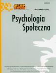 Opakowanie Psychologia społeczna Tom 5 Numer 4 (15) 2010