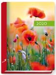 Opakowanie Terminarz 2020 B7 Kolorowy mak