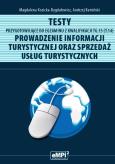 Okładka książki Testy kwalifikacja TG.15 Prowadzenie inf. tur. ...