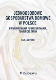 Okładka książki Jednoosobowe gospodarstwa domowe w Polsce