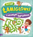 Okładka książki Łamigłówki z wesołym tygryskiem 5-7 lat