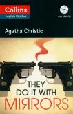 Okładka książki They Do It With Mirrors Collins Agatha Christie ELT Readers B2+ Level 5