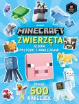 Okładka książki Minecraft. Zwierzęta. Album przygód z naklejkami
