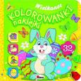 Okładka książki Kolorowanki naklejki Wielkanoc