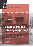 Okładka książki Sport w Polsce międzywojennej