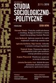 Opakowanie Studia Socjologiczno-Polityczne 2/11/2019