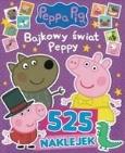Okładka książki Świnka Peppa. 525 naklejek Bajkowy świat Peppy
