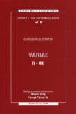Synody i kolekcje praw T.XI Variae (I-XII). Autor: Kasjodor Senator, Monika Ożóg (oprac.). Dobreksiazki.pl Okładka książki Synody i kolekcje praw T.XI Variae (I-XII)