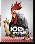Okładka książki 100 Illustrators