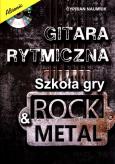 Okładka książki Gitara rytmiczna Szkoła gry rock metal