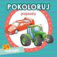 Okładka książki Pojazdy. Pokoloruj