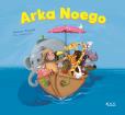 Okładka książki Arka Noego. Książka z okienkami