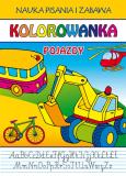Okładka książki Kolorowanka Pojazdy