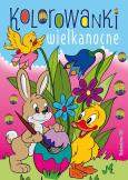 Okładka książki Kolorowanki wielkanocne + naklejki